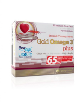 OLIMP Gold Omega 3 plus  60 kapsułek