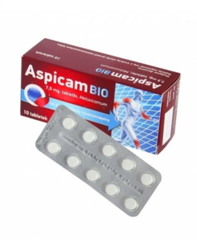 Aspicam BIO 7,5 mg, 10 tabletek