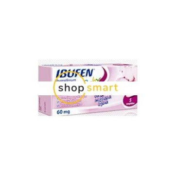 Ibufen Baby 60 mg 5 czopków
