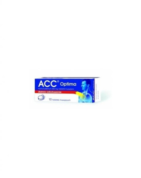 ACC Optima 600 mg, 10 tabletek