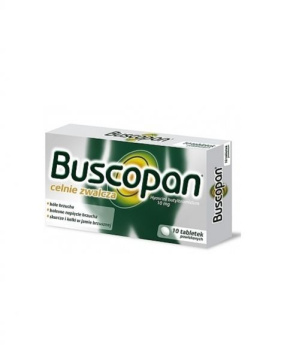 Buscopan 10 mg 20 tabletek drażowanych