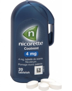 Nicorette Coolmint 4 mg 20 szt.