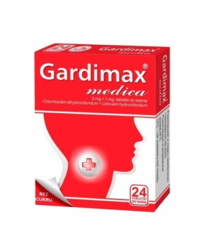 Gardimax Medica 24 tabletek do ssania