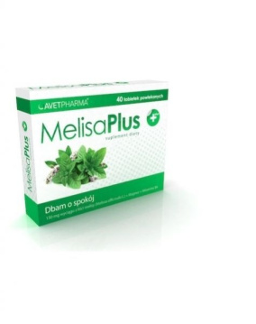 Melisa Plus 40 tabletek powlekanych
