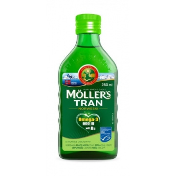 Tran Mollers o aromacie jabłkowym, 250 ml