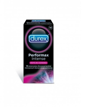 DUREX PERFORMAX INTENSE Prezerwatywy stymulujące 10 szt.