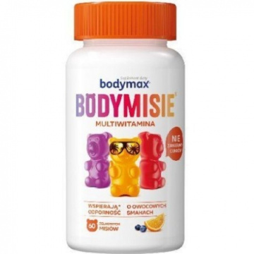 Bodymax Bodymisie Multiwitaminy  60 żelków o wieloowocowym smaku