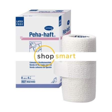 PEHA-HAFT opaska elastyczna (latex free) 4m x 8cm 1 szt.