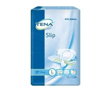 TENA Slip Plus L pieluchomajtki, 10 sztuk