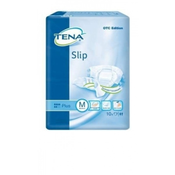TENA Slip Plus M pieluchomajtki chłonne, 10 sztuk