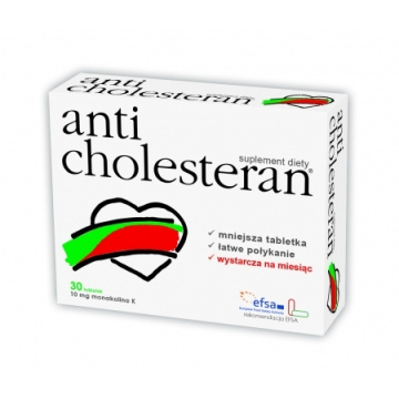 Anticholesteran 30 tabletek