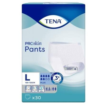 TENA PROSKIN Pants Plus L majtki chłonne   30 sztuk