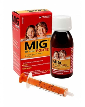 Mig Forte zawiesina dla dzieci 40mg/ml 100 ml