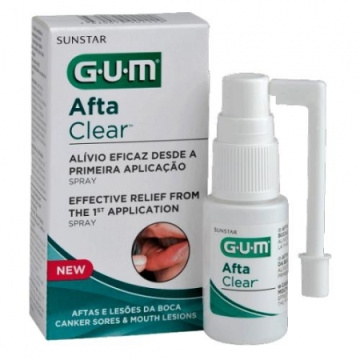 SUNSTAR GUM Afta Clear Spray 15ml