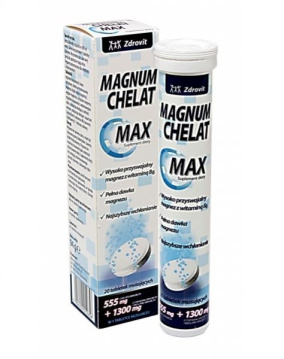 ZDROVIT Magnum Chelat Max, 20 tabletek