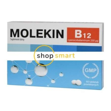 Molekin B12 60 tabletek powlekanych