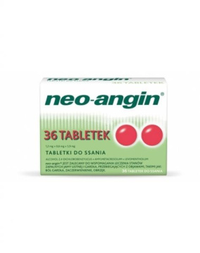 Neo-angin z cukrem 36 tabletek do ssania