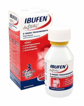 Ibufen zawiesina (smak truskawkowy) 100 ml