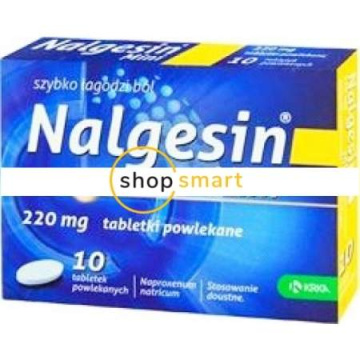 Nalgesin Mini 220 mg 10 tabletek powlekanych