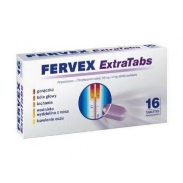 Fervex ExtraTabs  16 tabletek