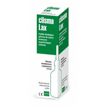 CLISMA LAX lewatywa jednorazowa 133 ml