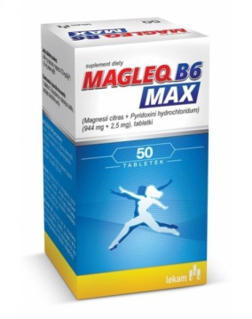 Magleq B6 MAX , 50 tabletek