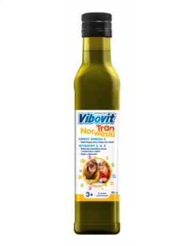Vibovit Tran Norweski (smak cytrynowy) 250 ml