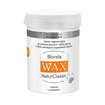 WAX ang Pilomax MASKA Blonda włosy jasne NaturClassic 240ml