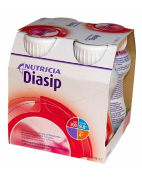 Diasip (smak truskawkowy) 4 x 200 ml
