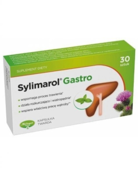 Sylimarol Gastro , 30 kapsułek