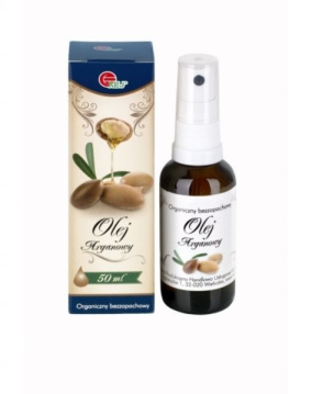 Organiczny bezzapachowy olej arganowy 50 ml