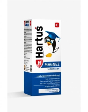 Hartuś Magnez 3+ syrop 120 ml