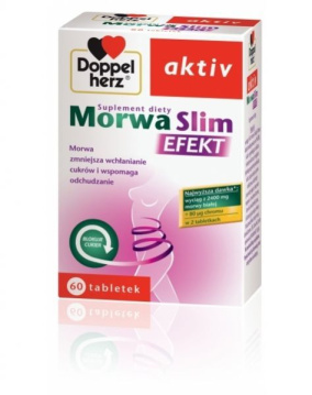 DOPPELHERZ AKTIV Morwa Slim Efect, 60 tabletek
