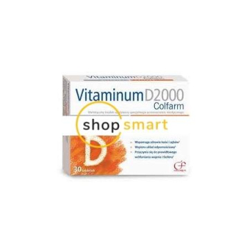Vitaminum D 2000, 30 tabletek