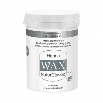 WAX ang Pilomax MASKA Henna włosy ciemne NaturClassic 240ml