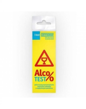 Alco Test jednorazowy test do badania zawartości alkoholu w wydychanym powietrzu1 szt.