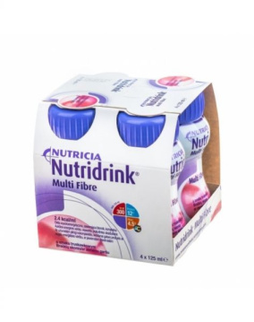 Nutridrink Multi Fibre (smak truskawkowy) 4 x 125 ml