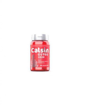 Calsin Osteo 2000  60 tabletek powlekanych z rowkiem dzielącym (72,9 g)