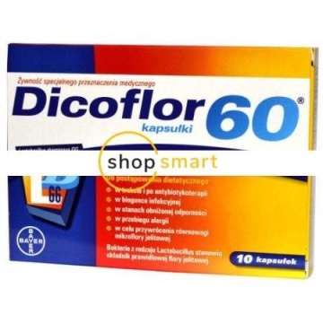 Dicoflor 60 , 10 kapsułek