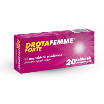 Drotafemme Forte 80 mg 20 tabletek