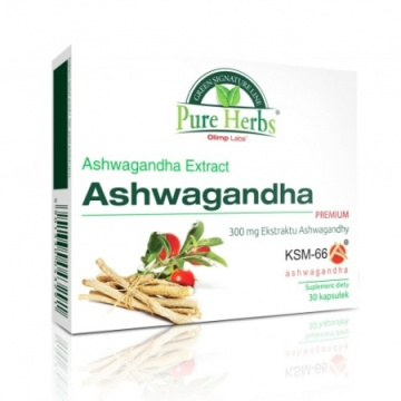 Ashwagandha Premium , 30 kapsułek