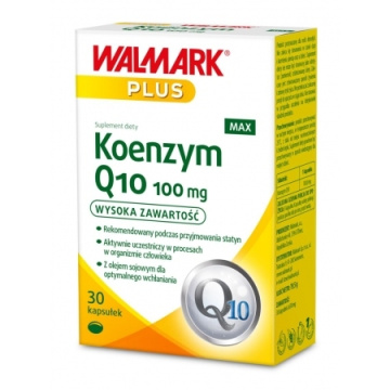 Koenzym Q10 max 100 mg, 30 kapsułek