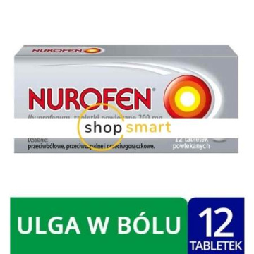 Nurofen 200 mg 12 tabletek