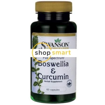 Swanson Full Spectrum Boswellia & Curcumin, 60 kapsułek