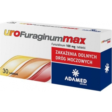 UroFuraginum MAX 100 mg 30 tabletek