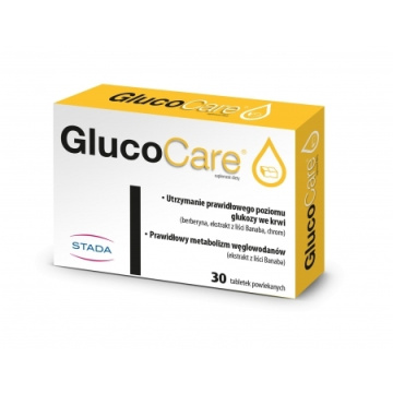 GlucoCare 30 tabletek powlekanych