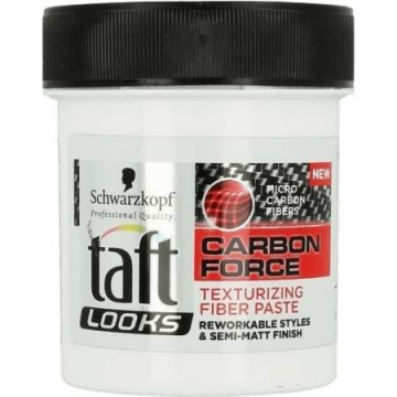 Schwarzkopf Taft Looks Carbon Force Pasta do włosów nadająca teksturę 130ml
