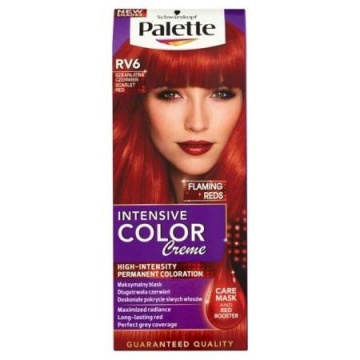 Palette Intensive Color Creme Krem koloryzujący nr RV6-szkarłatna czerwień  1op.