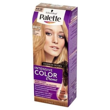 Palette Intensive Color Creme Krem koloryzujący nr BW12-jasny blond nude 1op.
