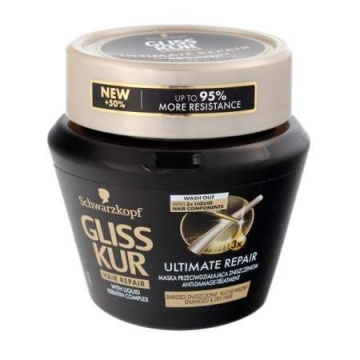 Schwarzkopf Gliss Kur Ultimate Repair Maska do włosów suchych i bardzo zniszczonych  300ml